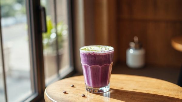 5 kreative Varianten für einen gesunden Ube Latte genießen